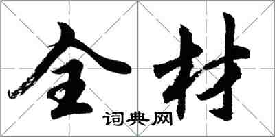 胡问遂全材行书怎么写