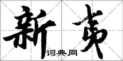 胡问遂新夷行书怎么写