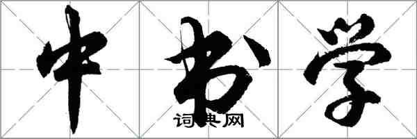 胡问遂中书学行书怎么写