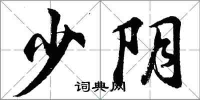 胡问遂少阴行书怎么写