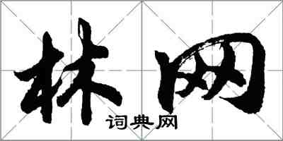 胡问遂林网行书怎么写