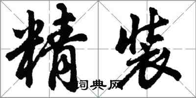 胡问遂精装行书怎么写