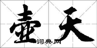 胡问遂壶天行书怎么写