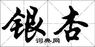 胡问遂银杏行书怎么写