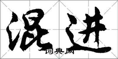 胡问遂混进行书怎么写