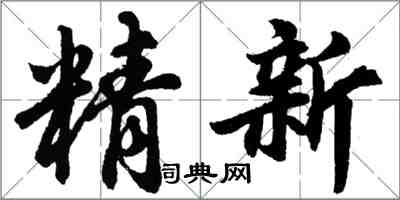 胡问遂精新行书怎么写