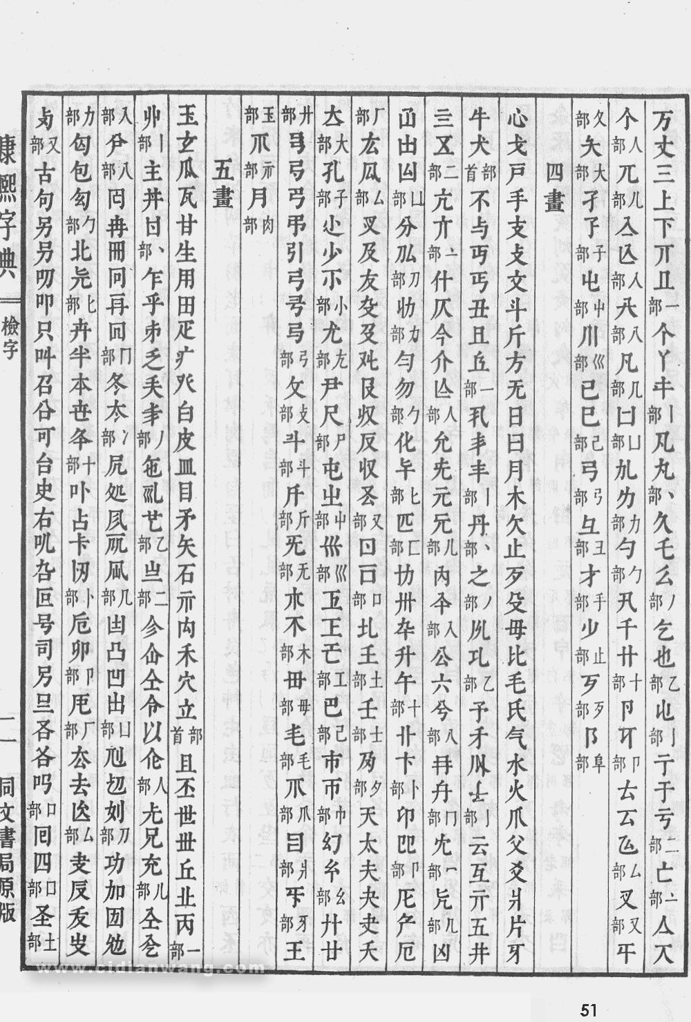 康熙字典扫描版第51页