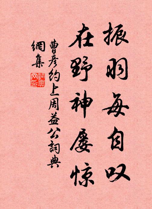 曹彥約振羽每自嘆，在野神屢驚書法作品欣賞