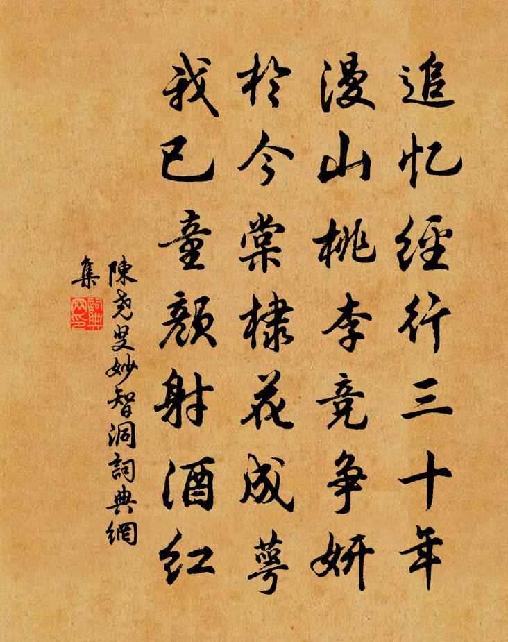 陳堯叟妙智洞書(shū)法作品欣賞