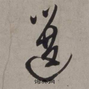 徐渭写的選 徐渭行草书诗卷中選的写法