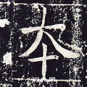 魏栖梧在善才寺碑中写的本 