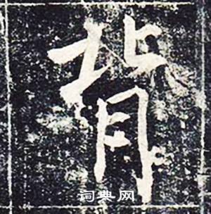 魏栖梧在善才寺碑中写的背 