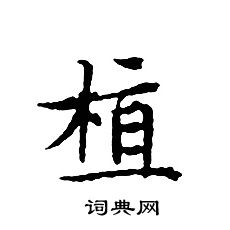 植小楷书法字典