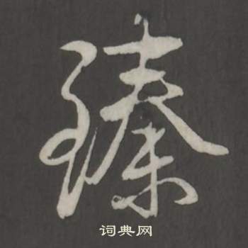 临董其昌仿柳公权书兰亭诗