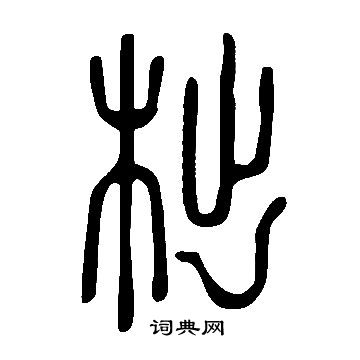 说文解字写的柮