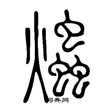 说文解字写的爞
