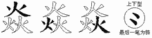 焱的五筆拆字圖
