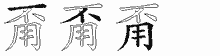 甭的五筆拆字圖